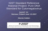 NIST Standard Reference Material Project: Pure DNA Standard for Cytomegalovirus