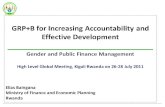 GRP+B for Increasing Accountability and Effective Development ________________________________