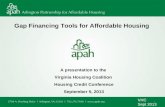 Gap Financing Tools for Affordable Housing