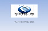 TRAINING SERVICES 2010