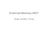 External-Memory MST