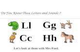 Do You Know These Letters and Sounds ?