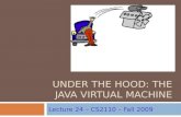 Under the Hood: The Java Virtual Machine