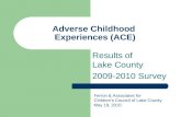 Adverse Childhood  Experiences (ACE)