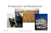 Production of Bioethanol