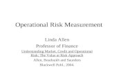 Operational Risk Measurement