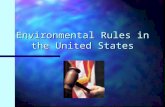 Environmental Rules in the United States