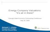 Energy Company Valuations  “It’s all in there!”