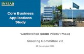 ‘Conference Room Pilots’ Phase Steering Committee  # 2 22 September, 2014