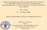 Role of Agriculture in the Development  of LDCs