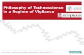 Philosophy of Technoscience in a Regime of Vigilance