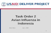 Task Order 2 Avian Influenza in Indonesia