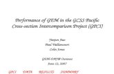 Performance of GEM in the GCSS Pacific Cross-section Intercomparison Project (GPCI)