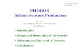 PHOBOS   Silicon Sensors Production