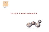 Europe 2004 Presentation