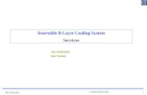 Insertable  B Layer Cooling System Services