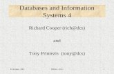 Databases and Information Systems 4