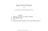 Japan National Report By Masa KAMACHI & Tsohiyuki Awaji