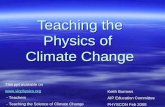 Teaching the Physics of  Climate Change