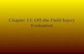 Chapter 13: Off-the Field Injury Evaluation