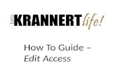 How To Guide –  Edit Access