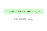 Current Status on ZHH Analysis