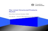 The Listed Structured Products Market