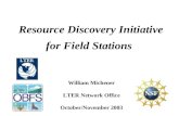Resource Discovery Initiative for Field Stations