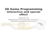 3D Game Programming interactive and special effect