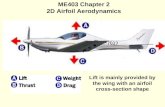 ME403 Chapter 2 2D Airfoil Aerodynamics