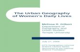 The Urban Geography of Women’s Daily Lives