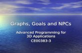 Graphs, Goals and NPCs