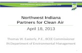 Northwest Indiana Partners for Clean Air  April 18, 2013