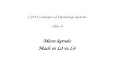 CS533 Concepts of Operating Systems Class 6