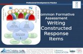 Writing Constructed Response Items