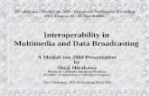 Interoperability in  Multimedia  and Data Broadcasting