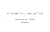 Chapter Ten, Lecture Two