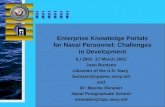 Enterprise Knowledge Portals for Naval Personnel: Challenges in Development