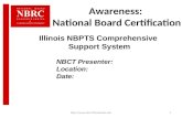  Awareness:   National Board Certification