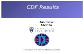 CDF Results