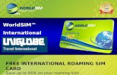 WorldSIM™  International Roaming