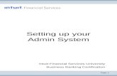 Setting up your Admin System