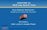 CHAPTER 12:  Multi-way Search Trees