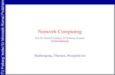 Network Computing Prof. Dr. Konrad Froitzheim, TU Freiberg, Germany frz@tu-freiberg.de