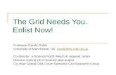 The Grid Needs You.  Enlist Now!