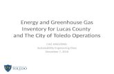 Energy and Greenhouse Gas Inventory for Lucas County  and The City of Toledo Operations