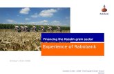 Experience of Rabobank