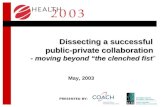 Dissecting a successful  public-private collaboration -  moving beyond “the clenched fist ”