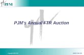 PJM’s Annual FTR Auction