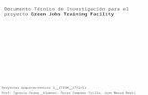 Documento Técnico de Investigación para el proyecto  Green Jobs Training Facility